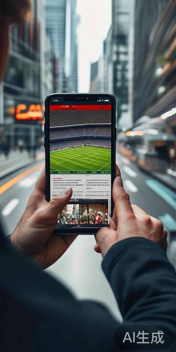 乐鱼体育手机网页入口:随时随地畅享精彩体育赛事与直播体验 例如,一位热爱足球的用户在上班途中突然想了解比赛动